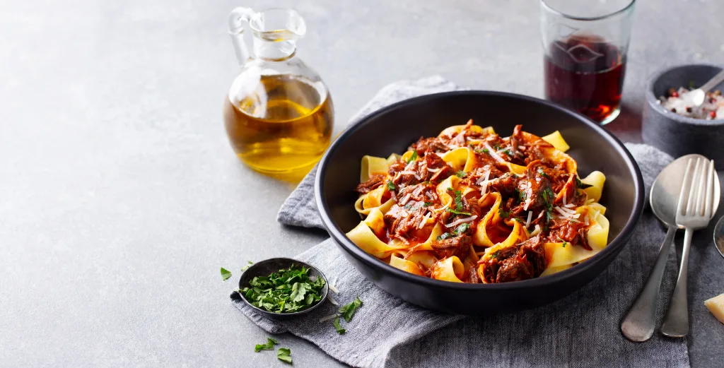 Yotam Ottolenghi’s pappardelle